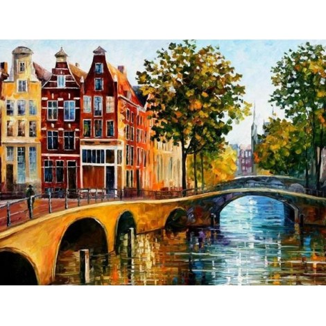 The Gateway to Amsterdam - Leonid Afremov