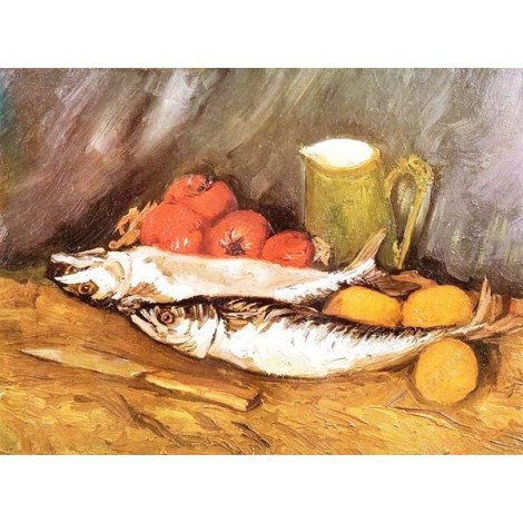 Salmon Lemon &Tomatoes - Vincent Van Gogh