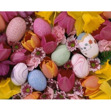 Easter Eggs & Flowers