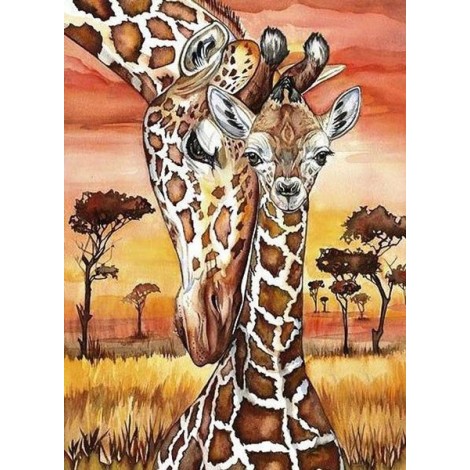 Giraffe Love