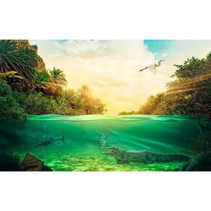 Under Water Crocodil...