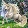 Unicorn in the Nature Garden