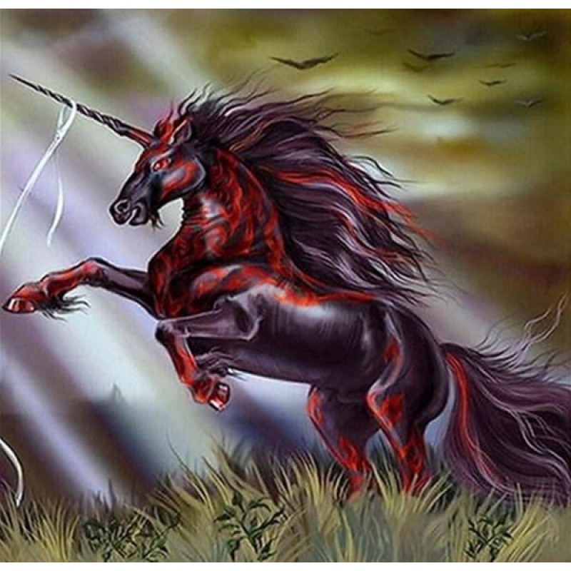 Red Unicorn - Paint ...