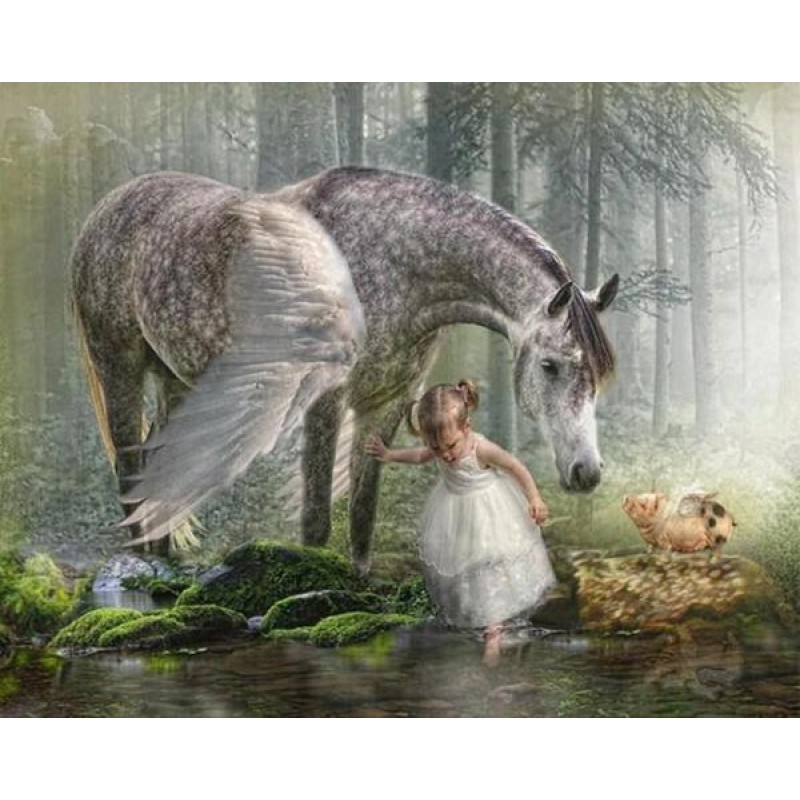 Little Girl & Fa...