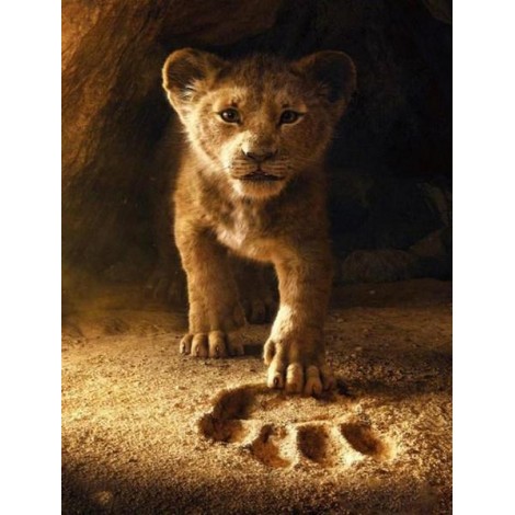 Following the Paws - Paint with Diamonds