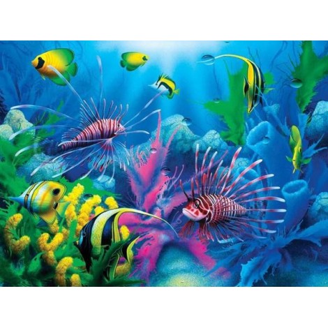 Fish Aquarium - Diamond Art Kit