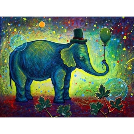 Elephant Celebrating Birthday