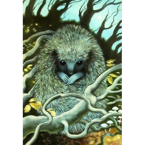 Cutest Hedgehog Baby Diamond Painting