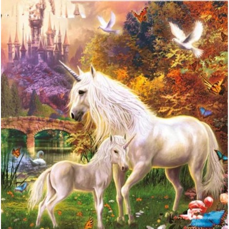 Beautiful Unicorns & Amazing Castle