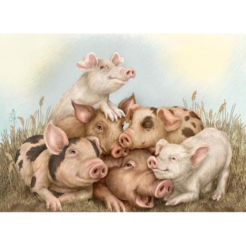 Pigs Family - Diamon...