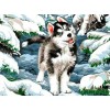 Beautiful Husky - Paint by Diamonds
