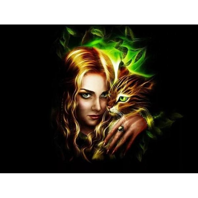 Green Eyed Cat &...