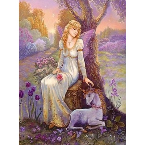 Goddess of Unicorns - Paint with Diamonds