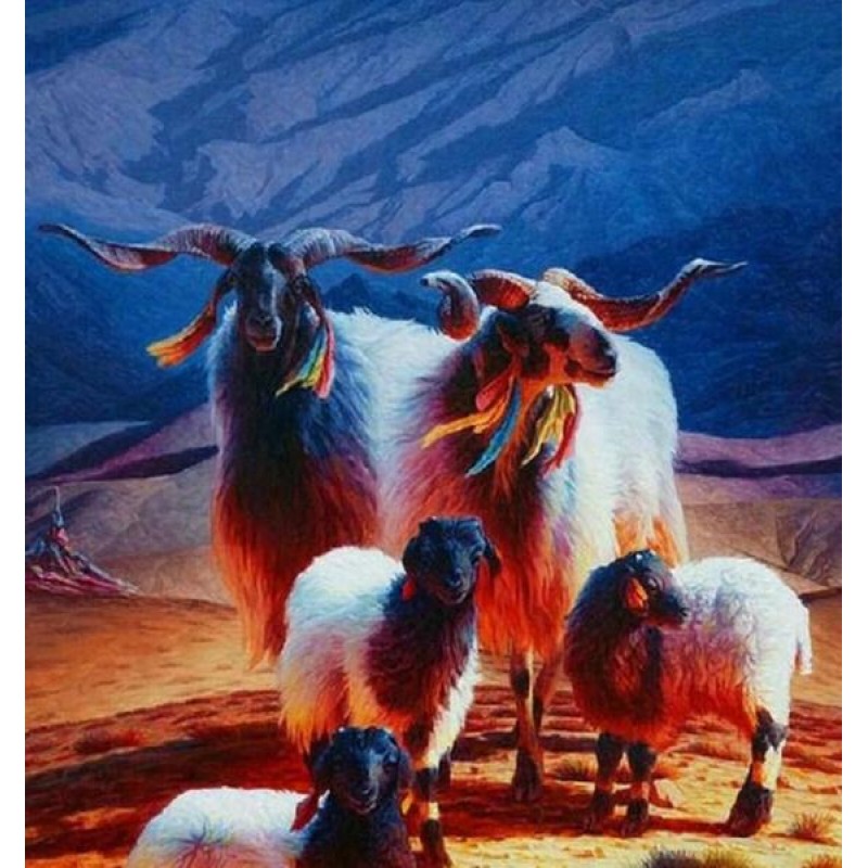 Goat Family - Paint ...