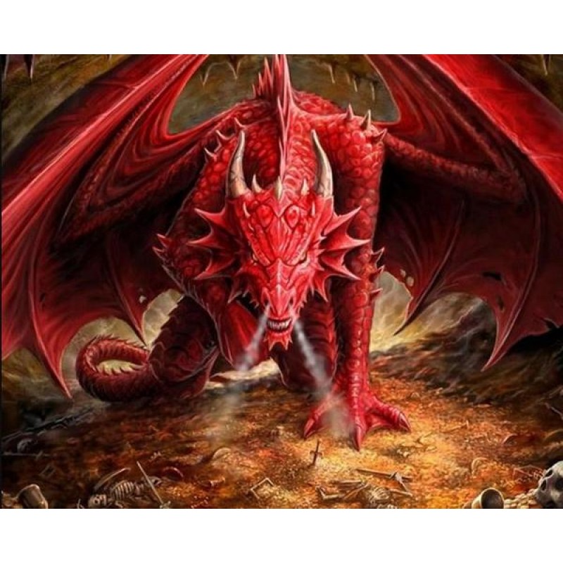 Furious Red Dragon D...