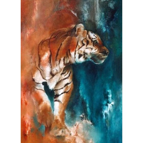 Glamorous Tiger - Paint by Diamonds