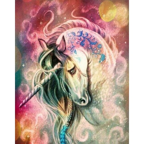 Artistic Unicorn Diamond Painting
