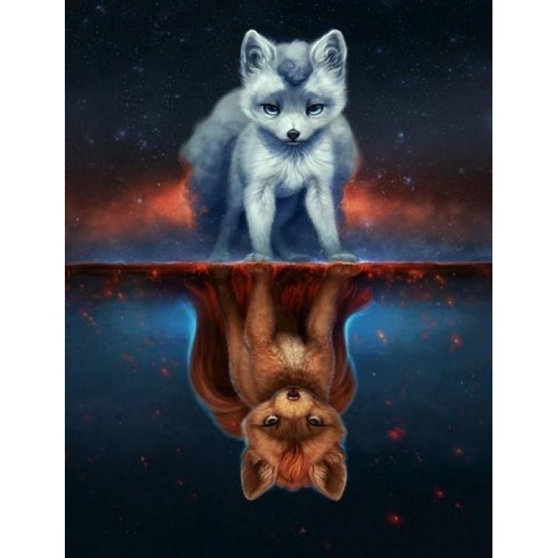 Fire & Ice Wolf ...