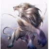 Fantasy White Lion Art Kit