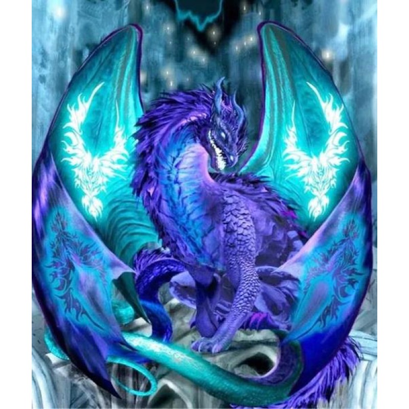 Glowing Dragon - Pai...