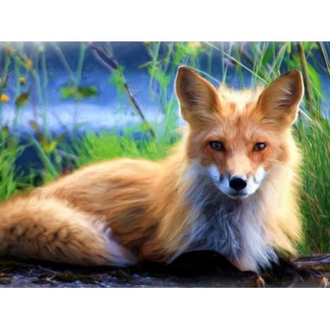Red Fox - Paint with Diamonds