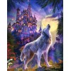 Wolf Castle Diamond Painting Kit