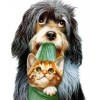 Kitten & Puppy - Paint by Diamonds