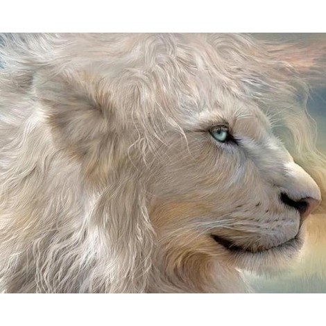 Gorgeous White Lion King