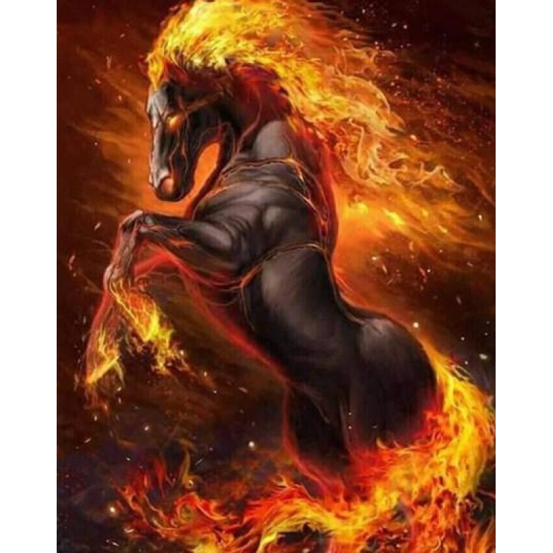 Fire Horse - Paint b...