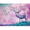 Reindeer with Floral Horns