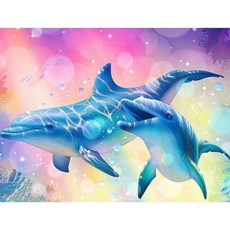 Happy Dolphins Pair