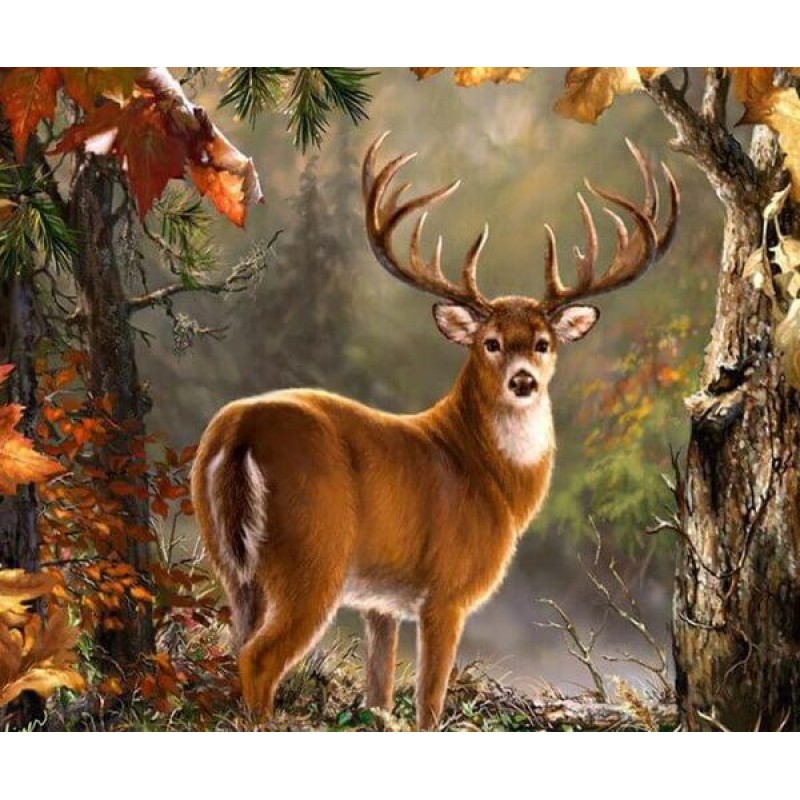 Deer DIY Diamond Pai...