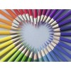 Colorful Pencil Heart