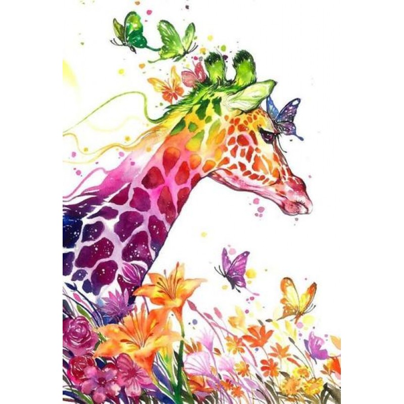 Artistic Giraffe Dia...
