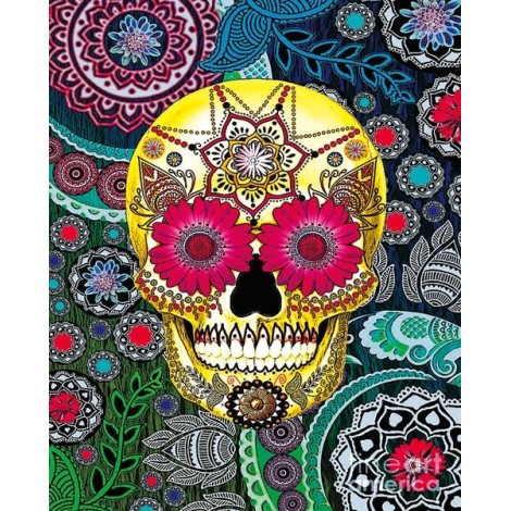 Sugar Skull Art DIY Diamond Painting
