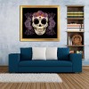Sugar Skull & Flowers Diamond Painting