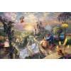 Beauty & The Beast by Thomas Kinkade