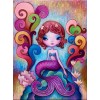 Cute Little Mermaid - Paint by Diamonds