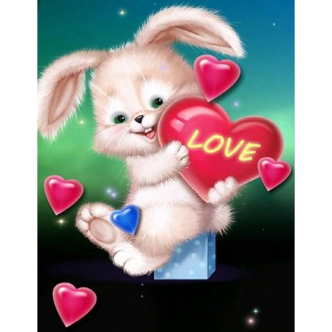 Love Bunny - Paint by Diamonds