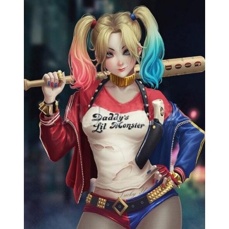 Daddy's Lil Monster Anime Diamond Painting