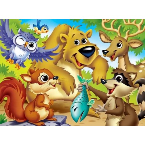 Cartoonist Jungle Animals