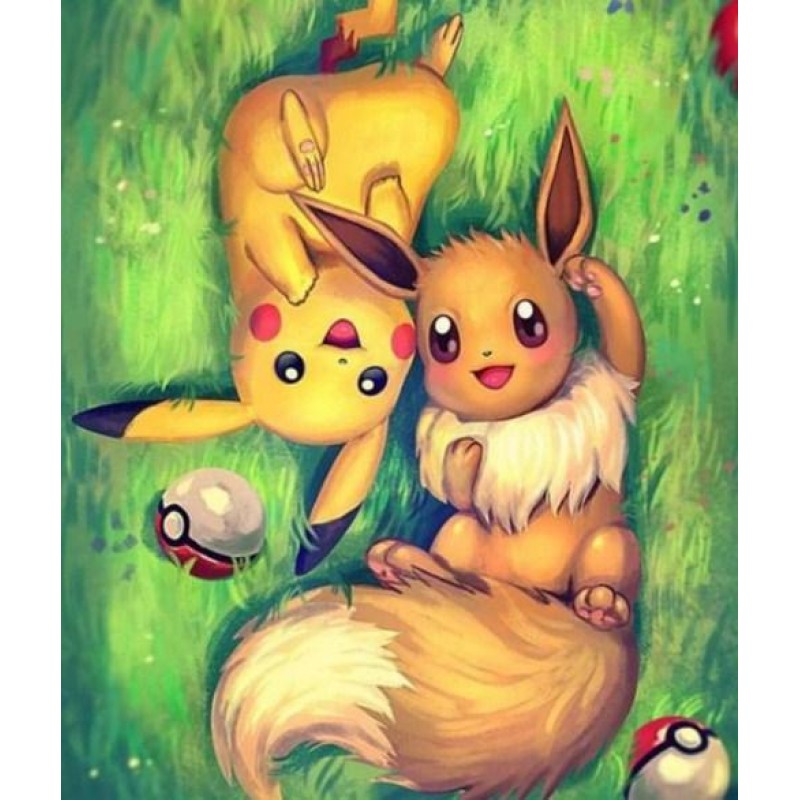 Cute Eevee & Pik...