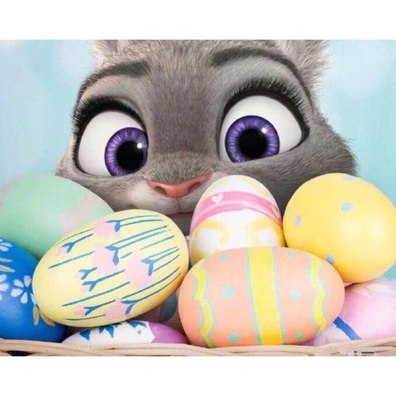 Easter Bunny Diamond...