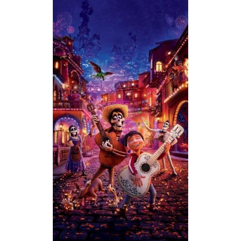 Coco Party Disneyland - DIY Diamond Painting Kit