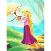 Rapunzel with her Horse Diamond Painting Kit