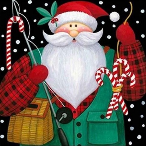 Happy Santa Christmas Card