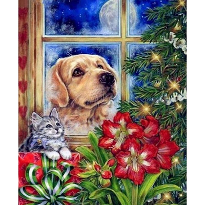 Dog, Cat & Christmas ...