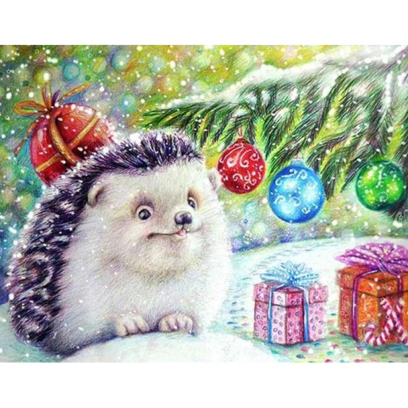 Christmas Hedgehog P...