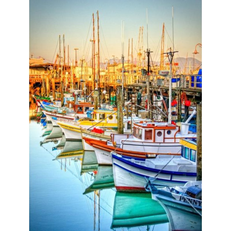 Seaside Boats- Diamo...