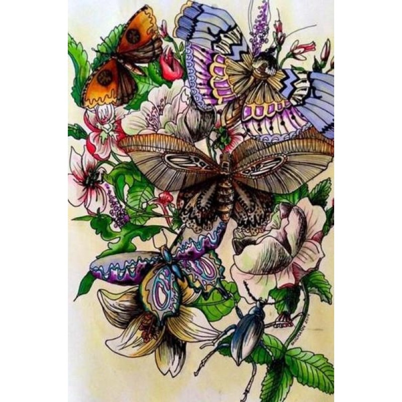 Butterfly Art - Pain...